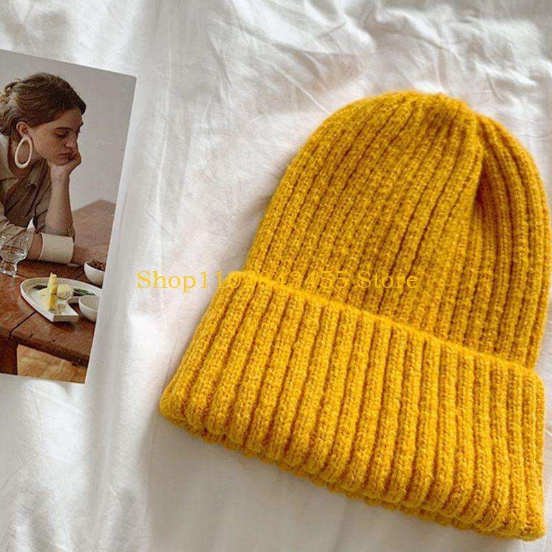 Beanie Cuffed Knit - 49MC Gorro malha canelada unissex inverno