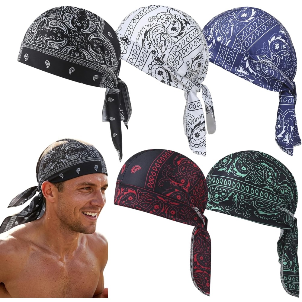 Skull Cap Helmet Liner - 1-5 Peças Touca Refrescante Respirável e