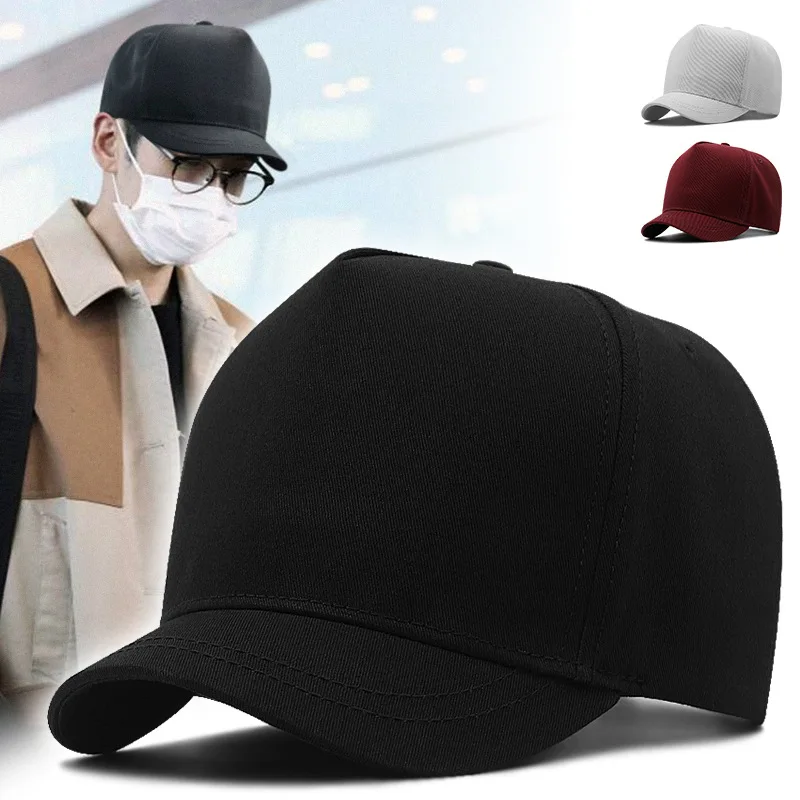 Dad Hat Cotton - Bonés de Beisebol Ajustáveis Extra Grandes