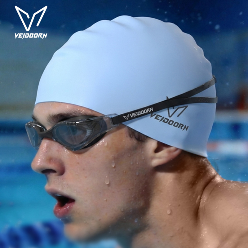 Swim Hat Silicone - Touca de Natação de Silicone Impermeável