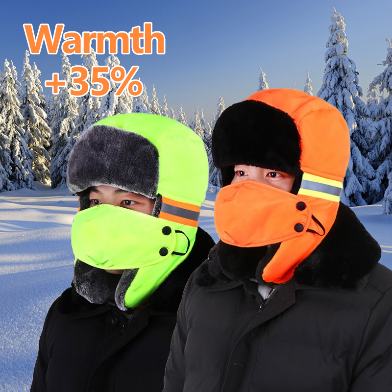 Trapper Hat Ear Flap - Chapéu caçador de inverno com abas