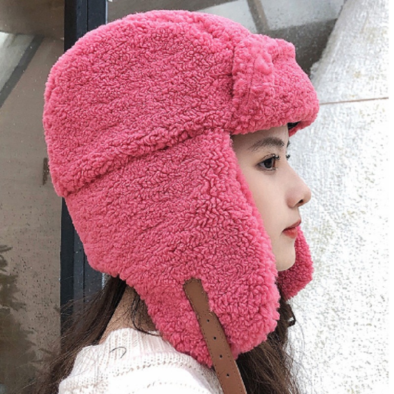 Winter Trapper Hat - Y2k meninas mulheres bombardeiro chapéu piloto
