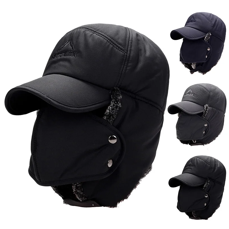 Trapper Hat Ear Flap - Chapéu de Inverno Quente e à