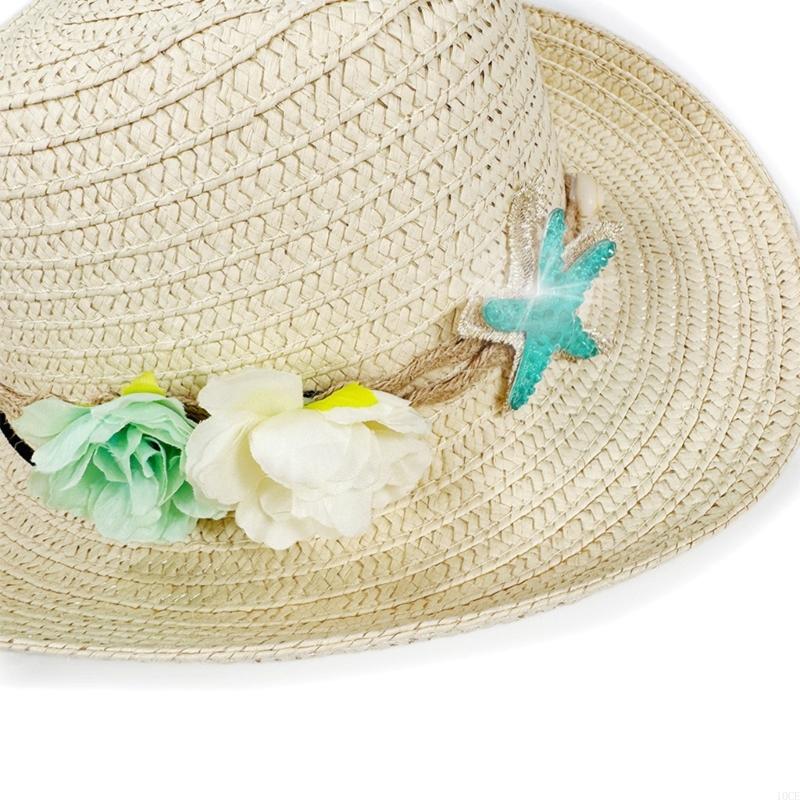 Cowboy Hat Straw - Chapéu palha ajustável para crianças à