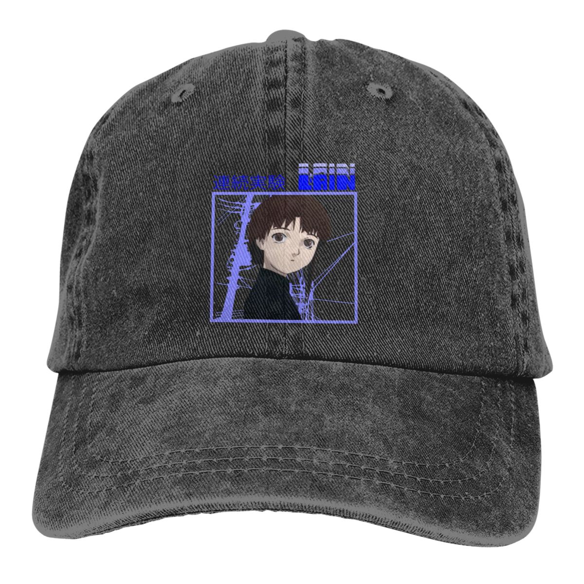 Golf Cap Dad - Boné de beisebol masculino lavado azul