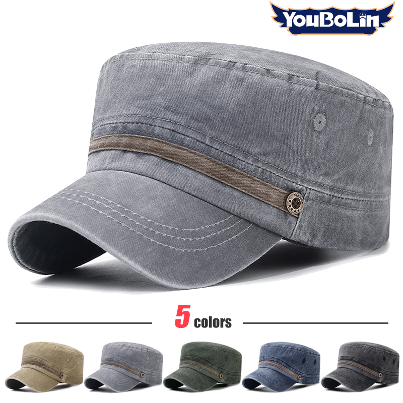 Dad Hat Cotton - Chapéu lavado, chapéu de algodão vintage,