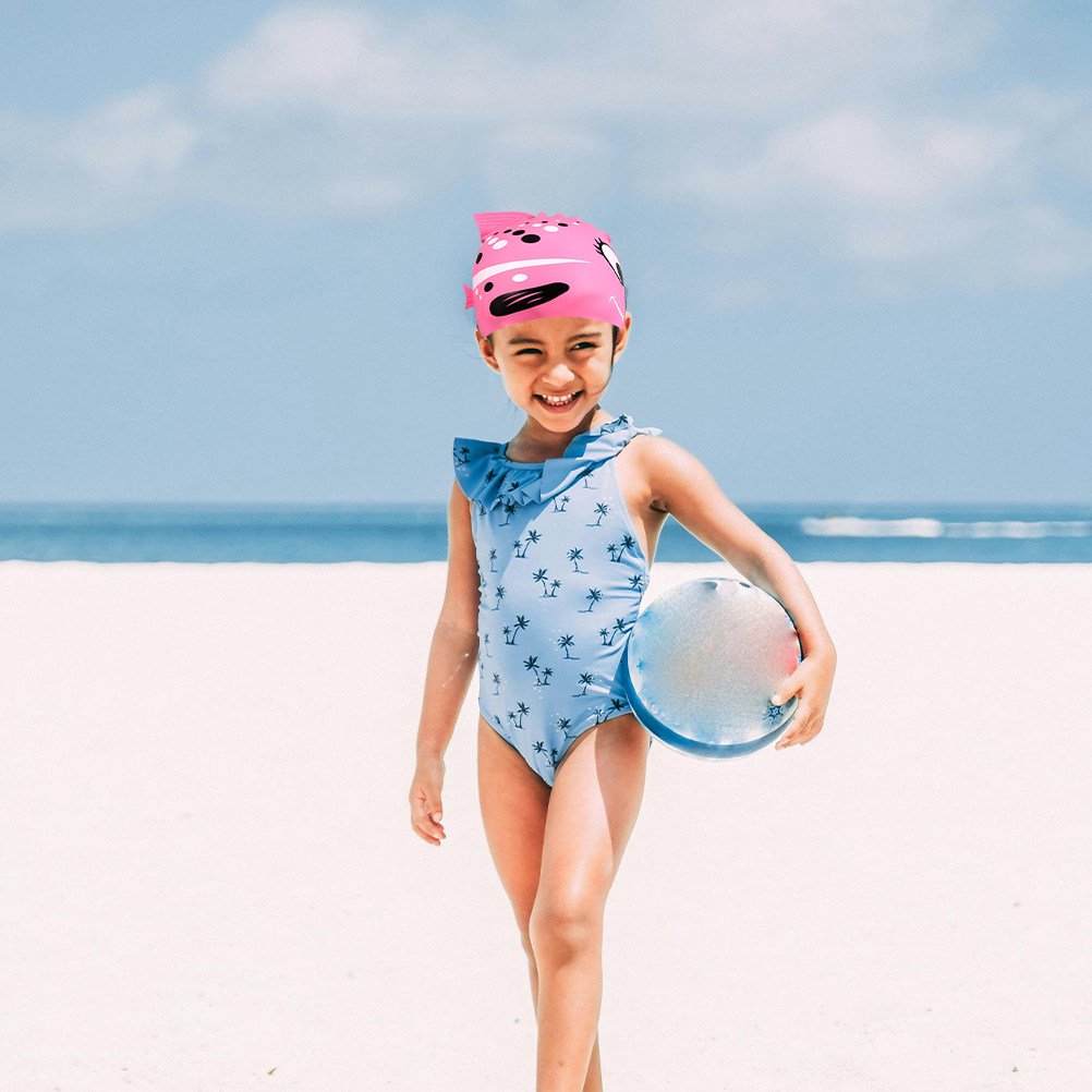 Swim Hat Silicone - Toucas de natação de silicone para