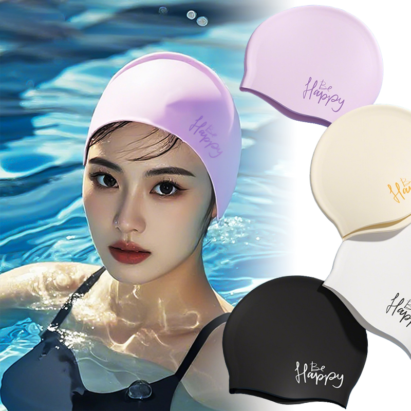 Swim Hat Silicone - Touca de Natação de Silicone para
