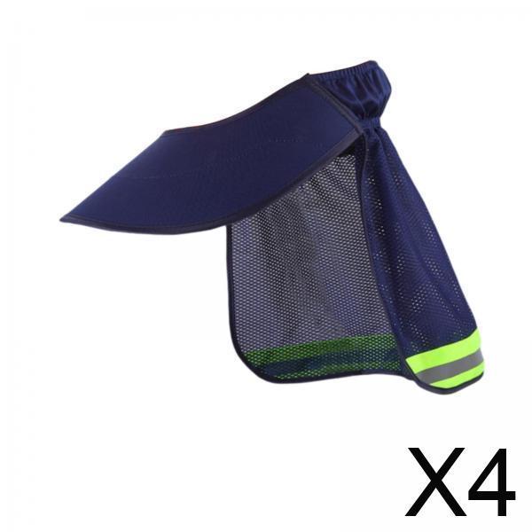 Sun Hat Wide Brim - 4x Protetor de Pescoço para Capacete