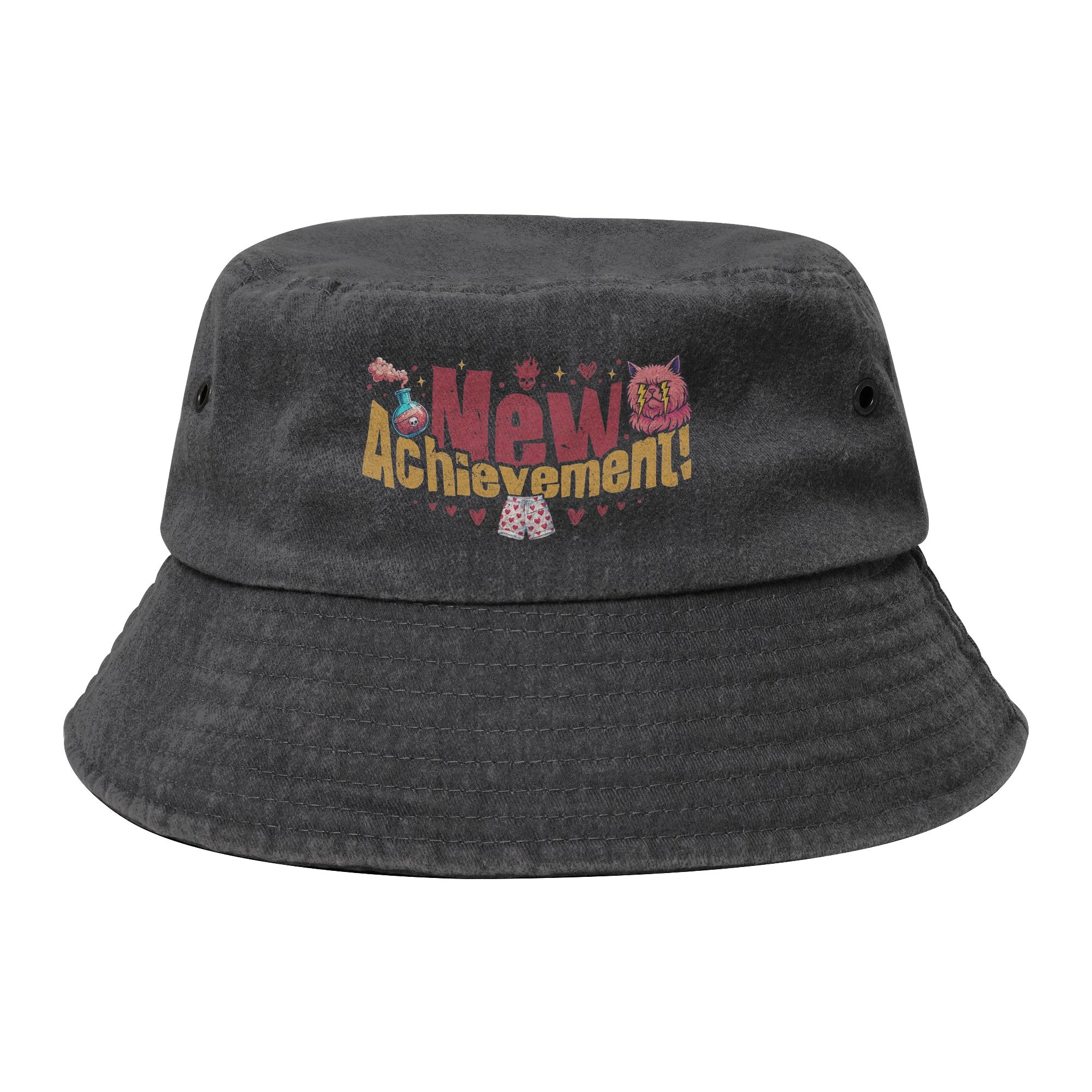 Bucket Hat Cotton - Chapéus Bucket Unissex, Novo Lançamento, Tema
