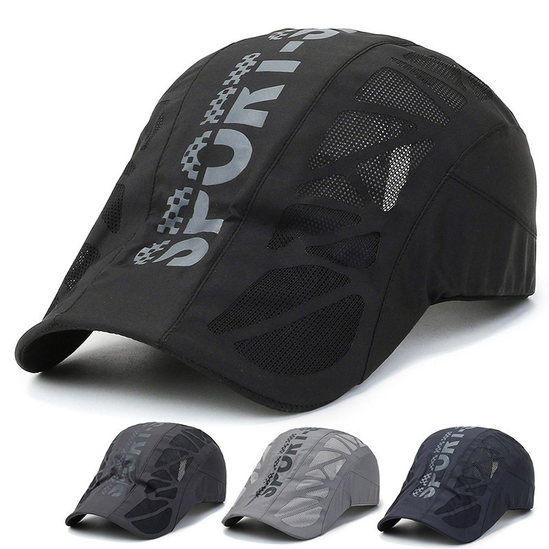 Newsboy Cap Ivy - Boné Newsboy Masculino de Malha Respirável,
