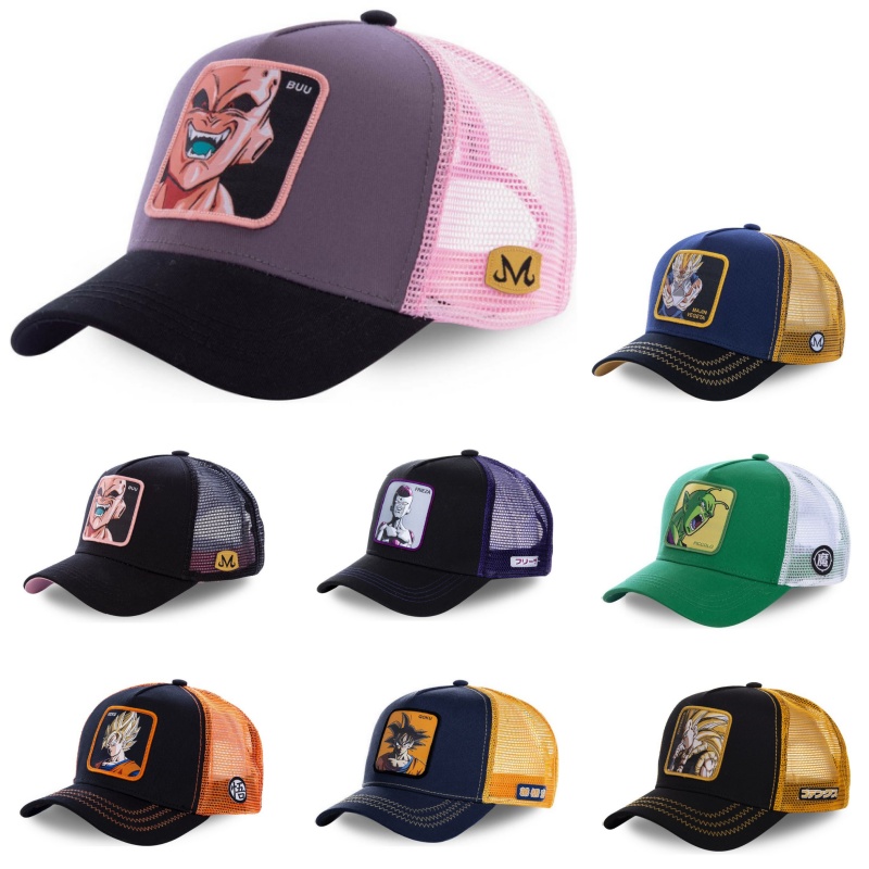 Trucker Cap Mesh - Novo dragon ball son goku boné