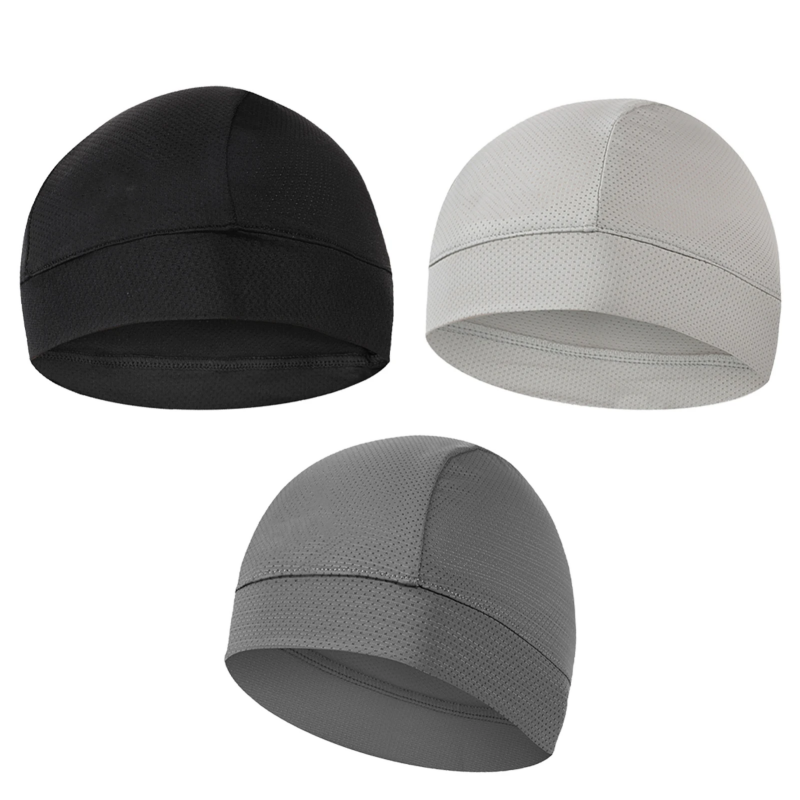 Skull Cap Helmet Liner - Verão fino respirável malha crânio gorro