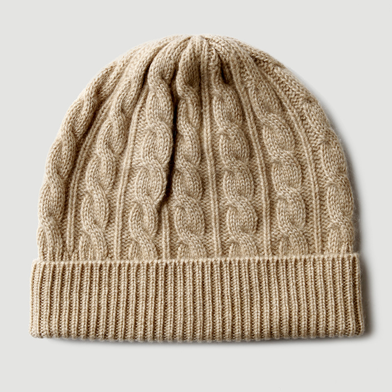 Gorro de Cashmere 100% Puro co - Beanie Cuffed Knit avaliação e preço