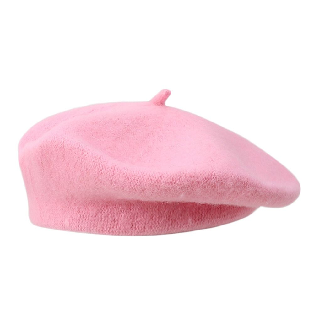 Moda quente inverno lã boinas  - Beret French Wool avaliação e preço