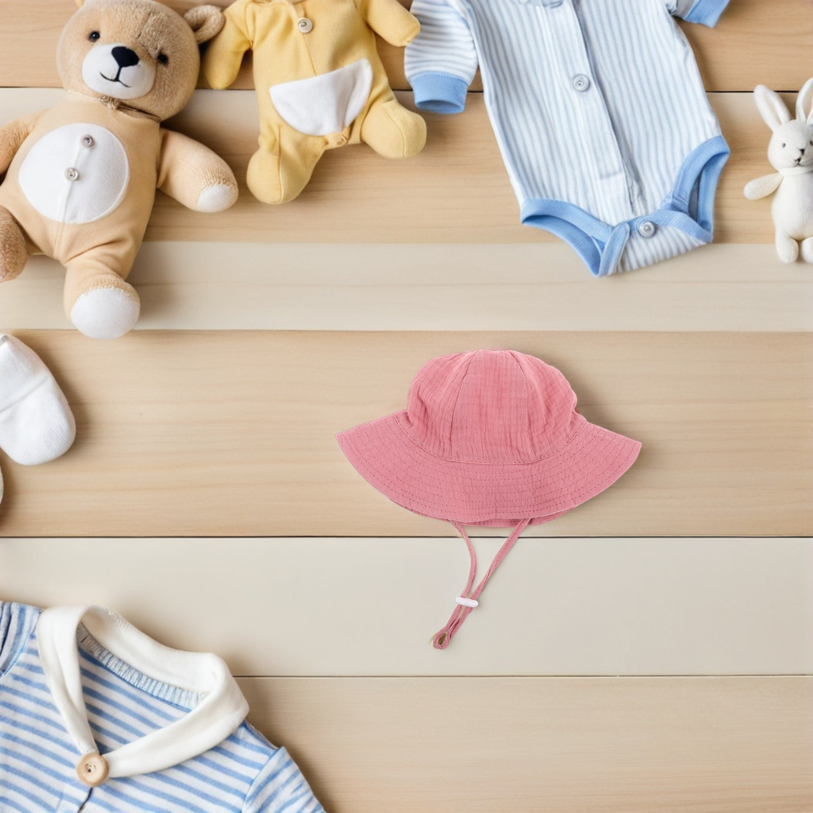 Chapéu de Sol Infantil de Algo - Bucket Hat Cotton avaliação e preço