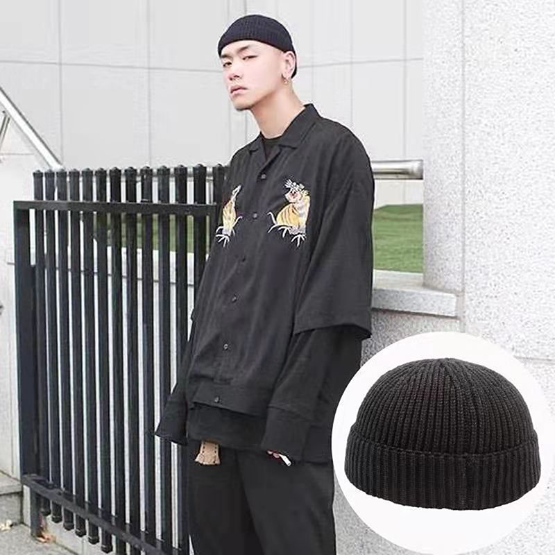 Inverno quente unisex gorros d - Beanie Cuffed Knit avaliação e preço