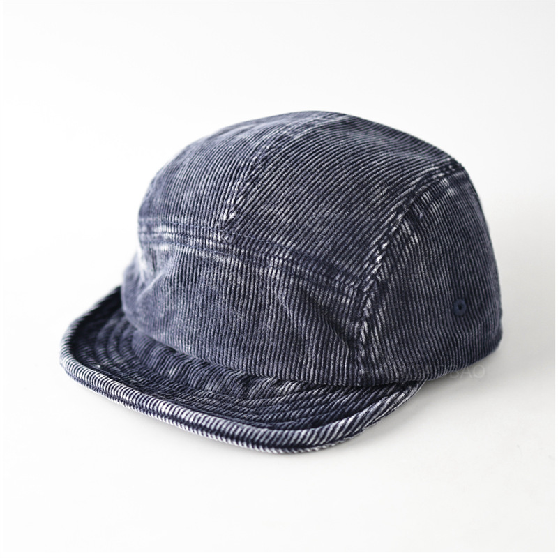 Boné de beisebol retrô velho d - Corduroy Cap 5 Panel avaliação e preço