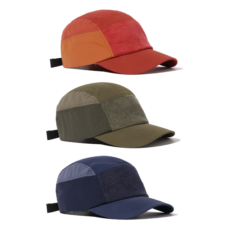 Boné de Beisebol Estilo Street - Corduroy Cap 5 Panel avaliação e preço