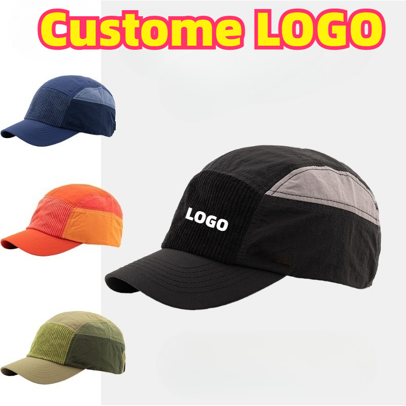 Bonés de Beisebol Personalizad - Corduroy Cap 5 Panel avaliação e preço
