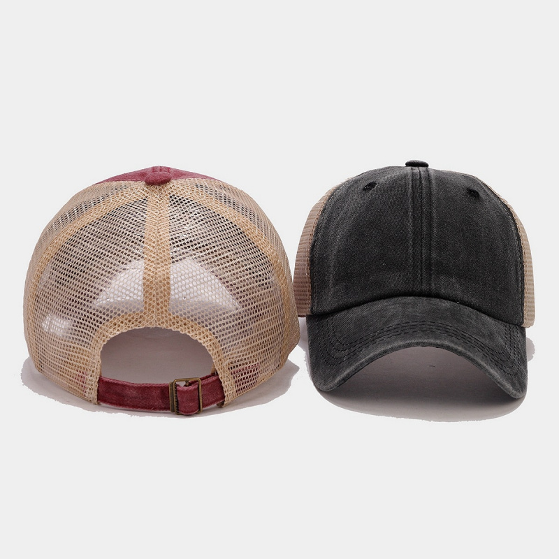 Boné Trucker Vintage em Denim  - Trucker Cap Mesh avaliação e preço