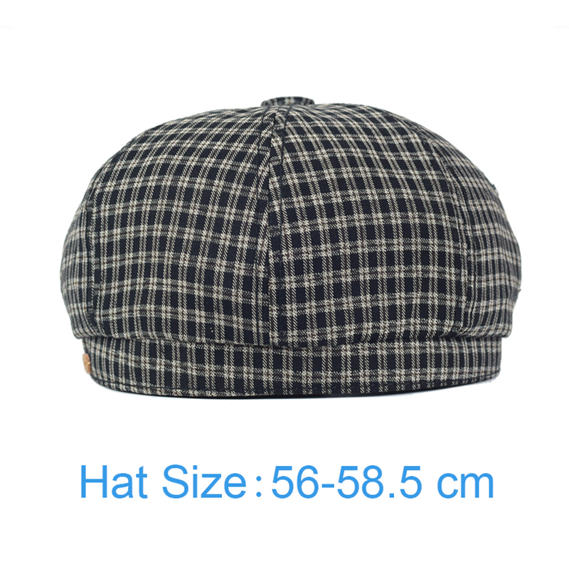 Primavera verão xadrez newsboy - Newsboy Cap Ivy avaliação e preço