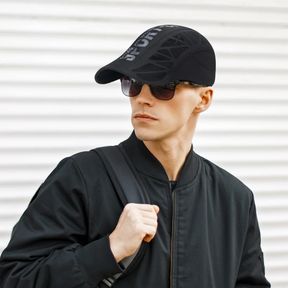 Novo Boné Masculino Respirável - Newsboy Cap Ivy avaliação e preço
