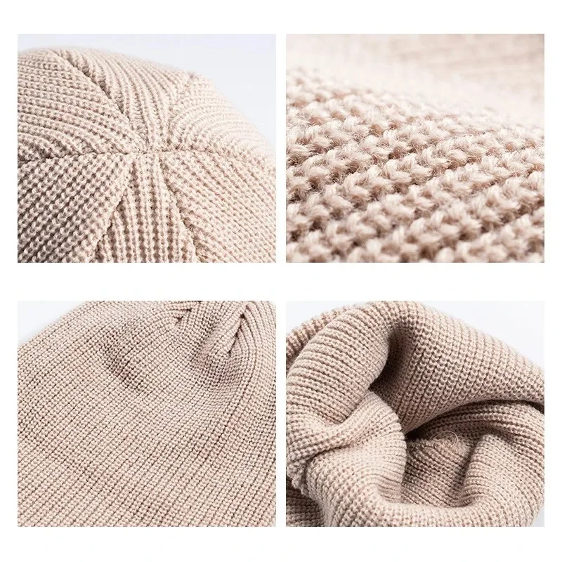 Gorro de Inverno Tricotado, Qu - Beanie Cuffed Knit avaliação e preço