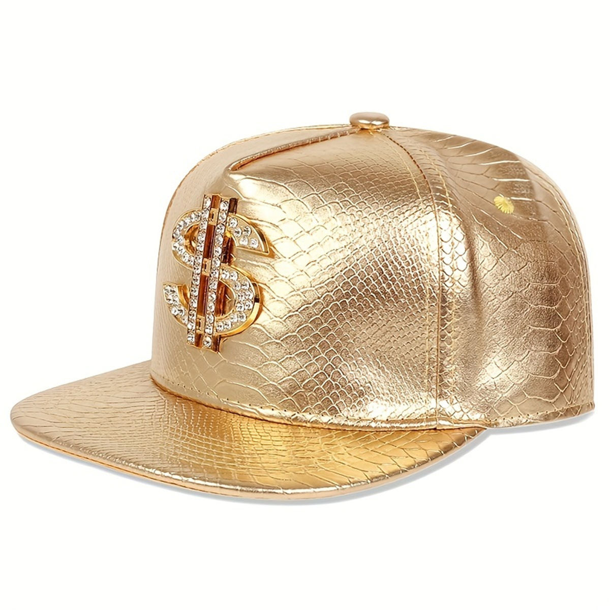Boné de Beisebol de Couro com  - Snapback Hat Flat avaliação e preço