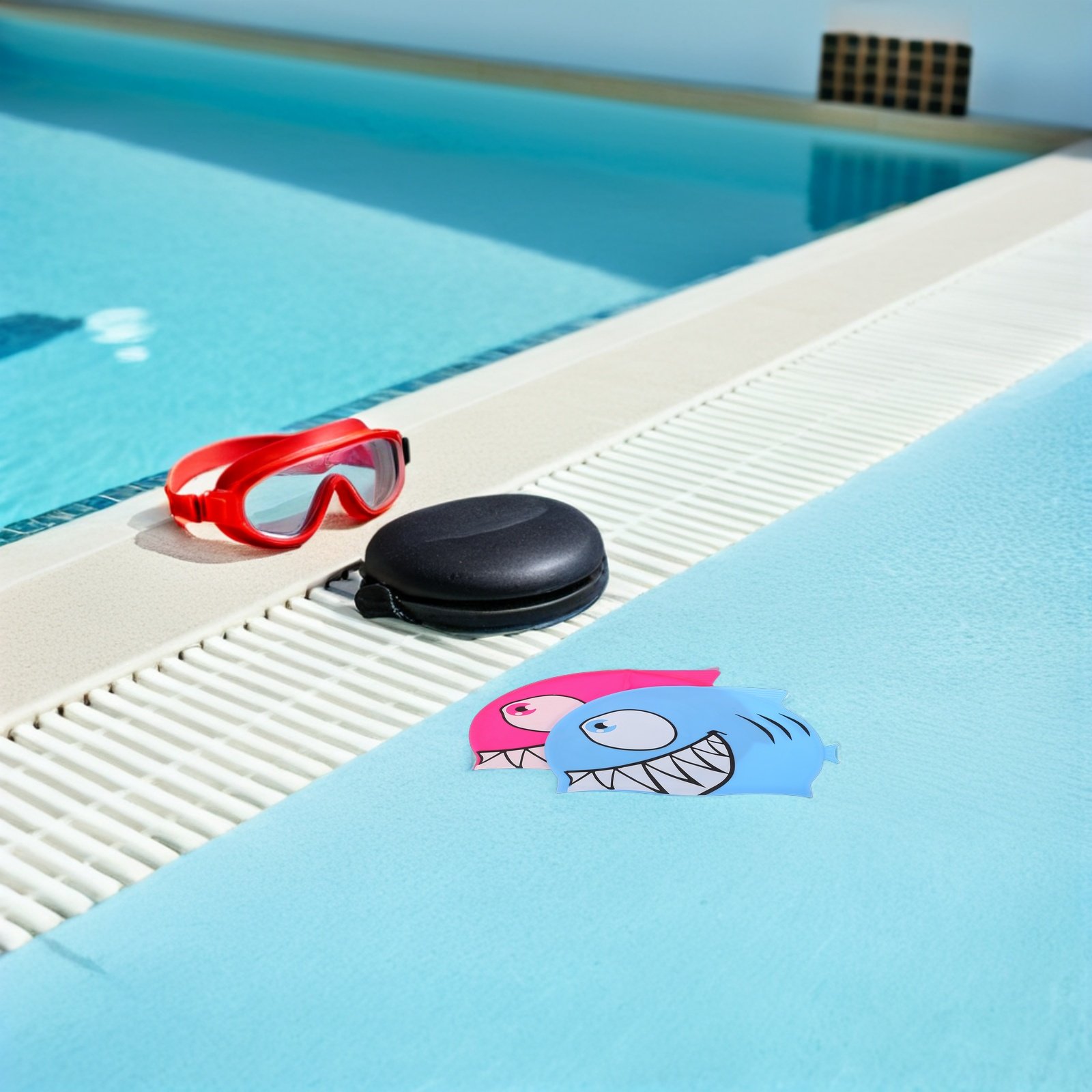2 Peças Touca de Natação de Si - Swim Hat Silicone avaliação e preço
