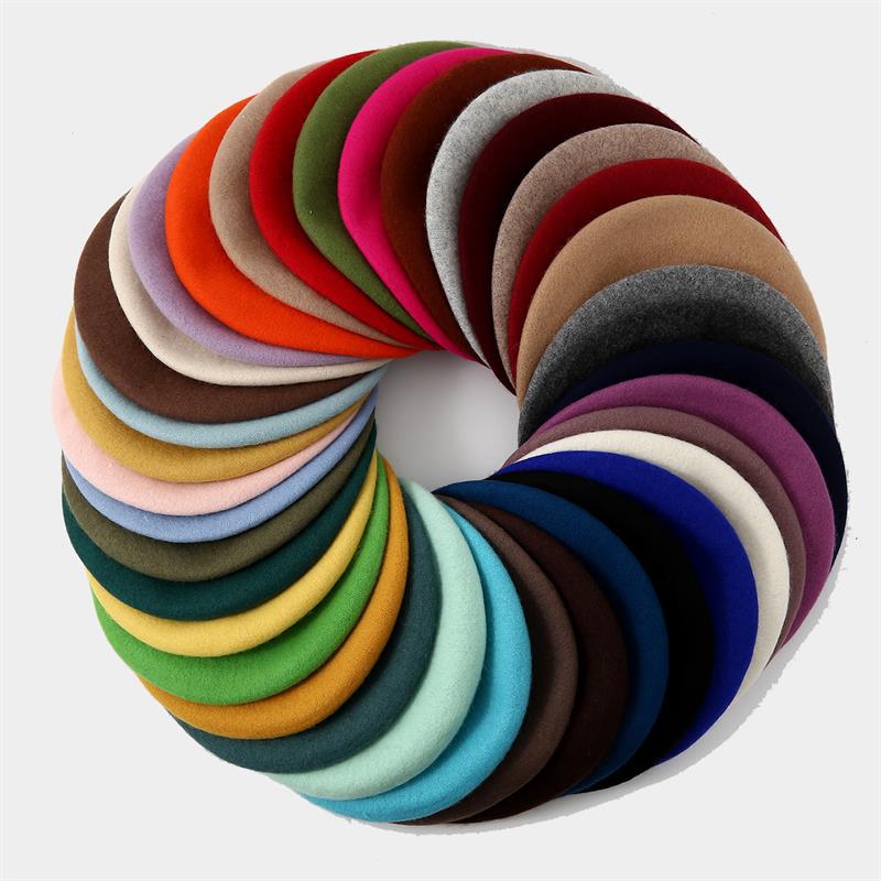 Boina Grande Feminina, Boinas  - Beret French Wool avaliação e preço