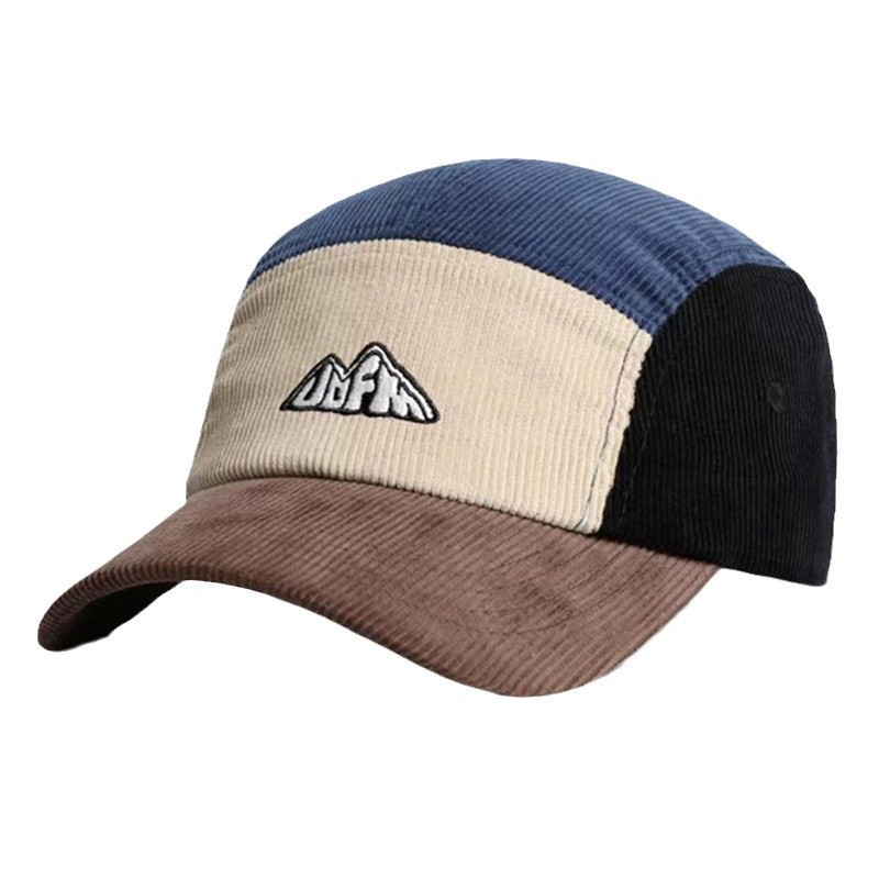 Chapéu de viseira feminino mas - Corduroy Cap 5 Panel avaliação e preço