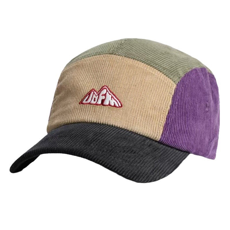 Chapéu de viseira feminino mas - Corduroy Cap 5 Panel avaliação e preço