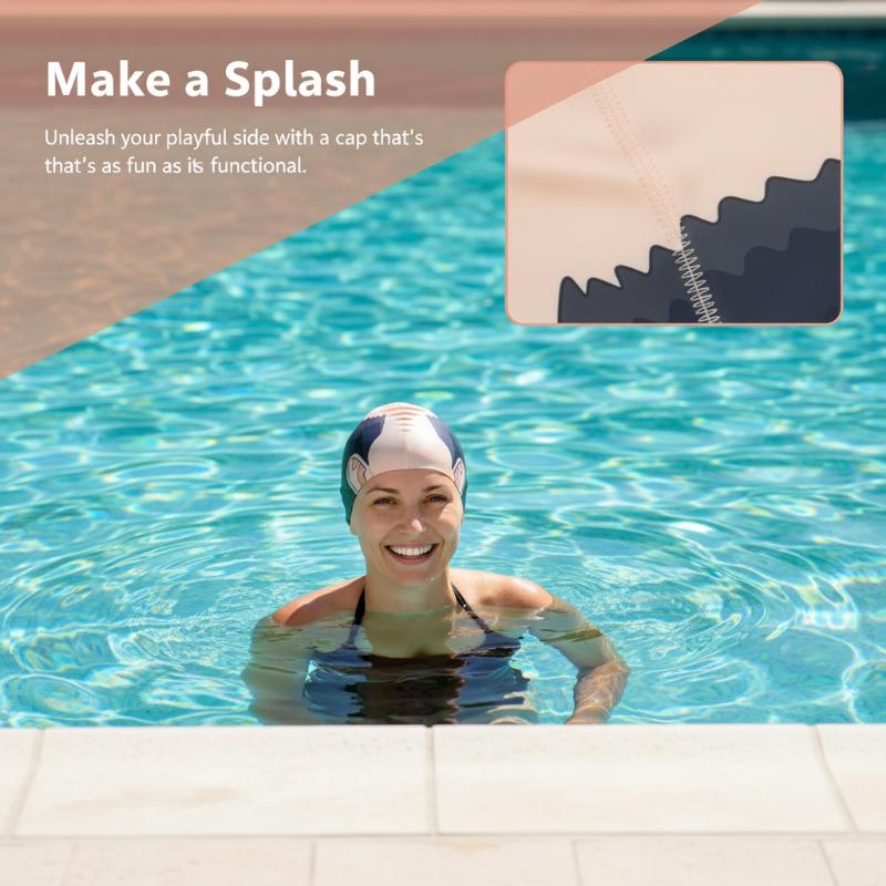 # Touca de Natação Engraçada p - Swim Hat Silicone avaliação e preço
