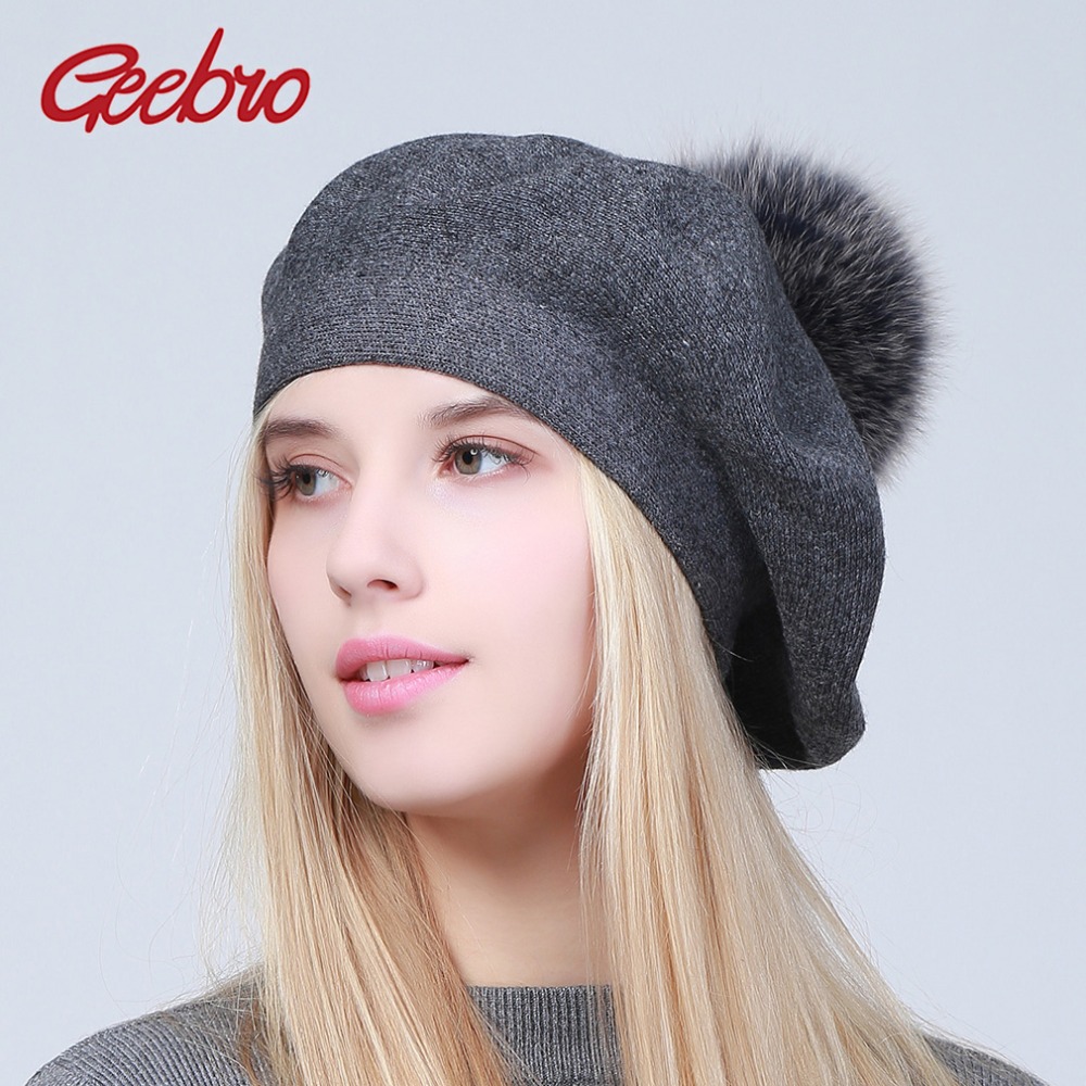 Geebro boina feminina chapéu i - Beret French Wool avaliação e preço