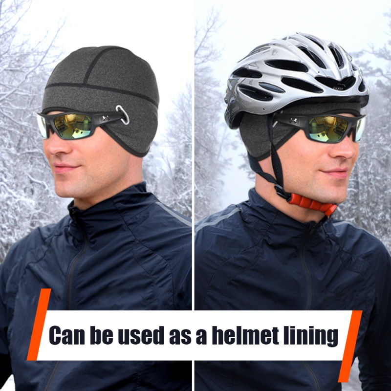 Inverno ciclismo quente boné m - Skull Cap Helmet Liner avaliação e preço