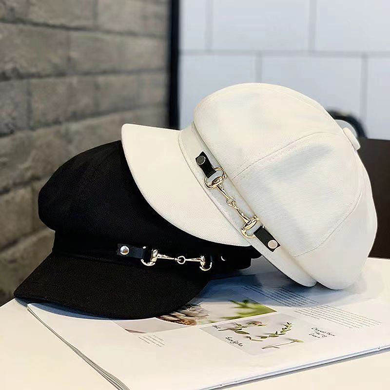 Boinas femininas de inverno, b - Dad Hat Cotton avaliação e preço