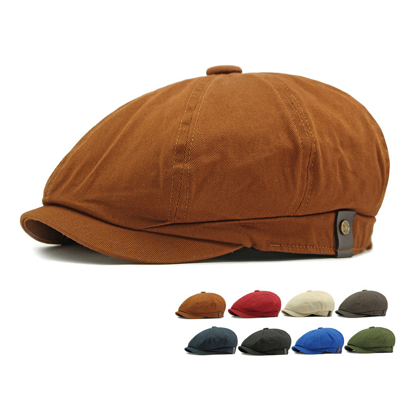 Boné Newsboy Vintage de Algodã - Newsboy Cap Ivy avaliação e preço