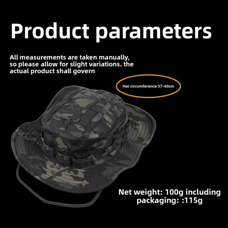 Chapéu Boonie Camuflado MC par - Boonie Hat Tactical avaliação e preço