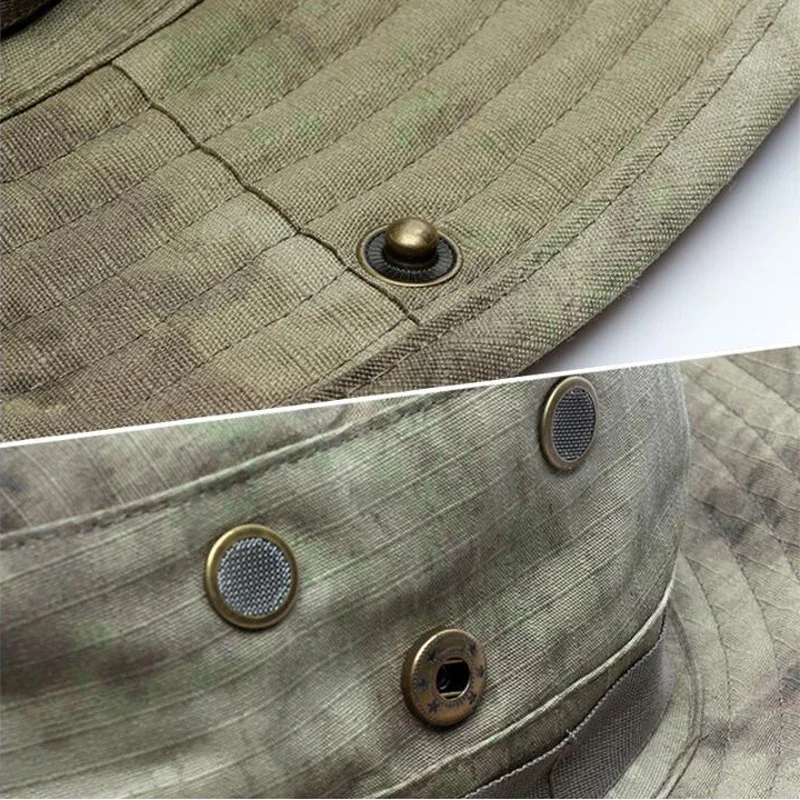 Homens e mulheres topo camo ve - Boonie Hat Tactical avaliação e preço