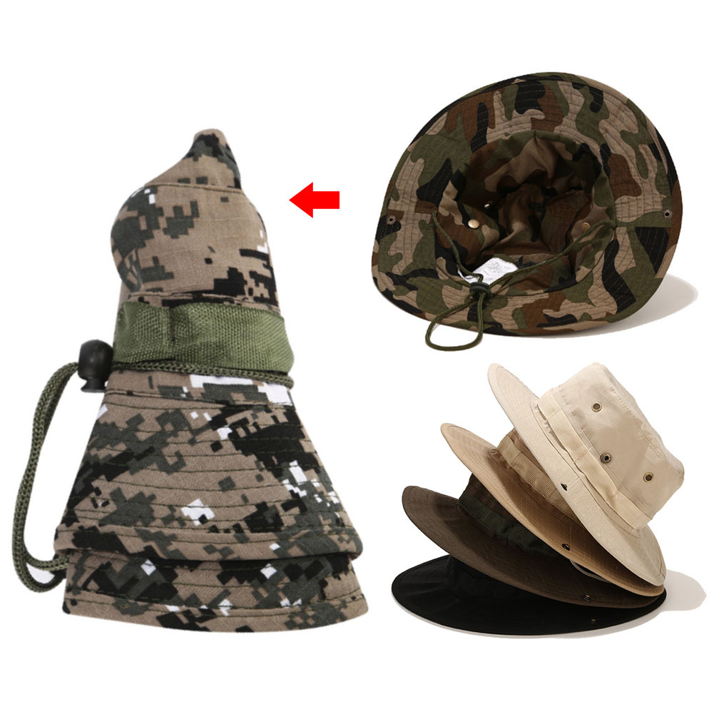 Chapéu Boonie Camuflado Mascul - Boonie Hat Tactical avaliação e preço